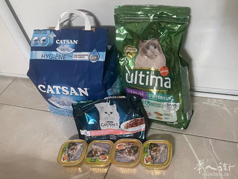 全新未开封 猫粮、猫罐头、猫砂 低价转卖！