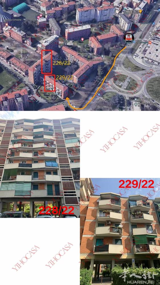 comasina 六月最新拍卖房 1 COMASINA市政府拍卖房编号228/2