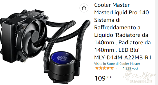 30欧出一个140mm水冷散热器．微信：xin15257755699