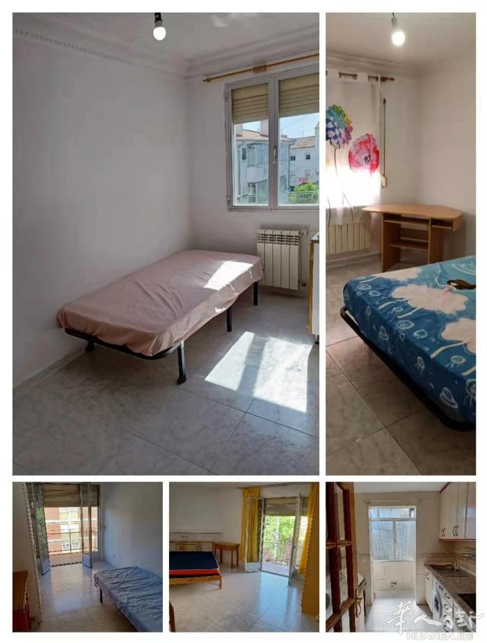 🏡马德里Opotro地铁口,走路半分钟就到,6月份有3-4个房间出租,带1Gb