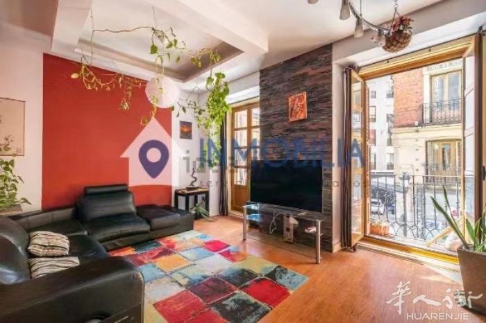 🏠马德里西班牙广场附近好房出售，位于leganitos 街道，房子为2室一厅，