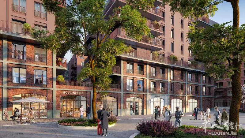 LA COURNEUVE快线电车房,RER B和T1旁,自住价12万3起!!!
