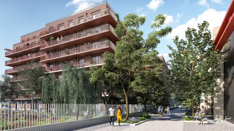 La Courneuve新房B线和电车线旁,新房自住价12万3起，欢迎联系咨询！
