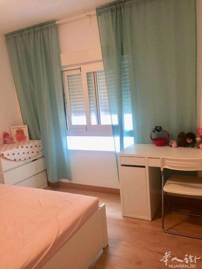 🏡马德里Alcobendas中心区新装修，单间出租，爱干净整洁的女同学，去马治