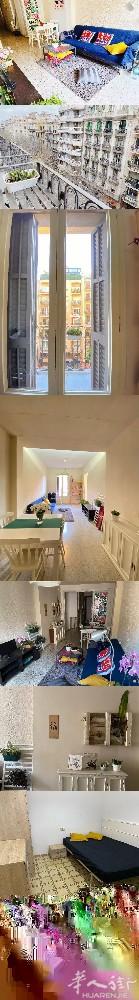 🔵巴塞整租，罗那扩展区Rocafort 地铁站附近，位于carrer Arag