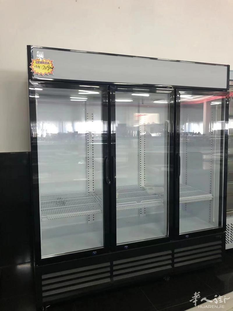 特价！特价！特价！出售三门玻璃门冰箱1.8M