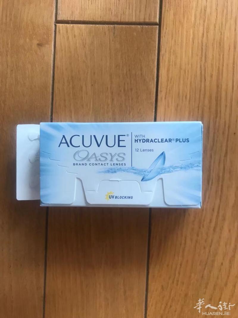 转让全新强生ACUVUE 半月抛12盒装隐形眼镜