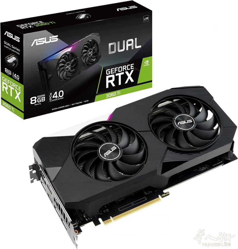 顶峰特价全新未拆华硕Dual RTX 3060 Ti V2 589欧 包邮