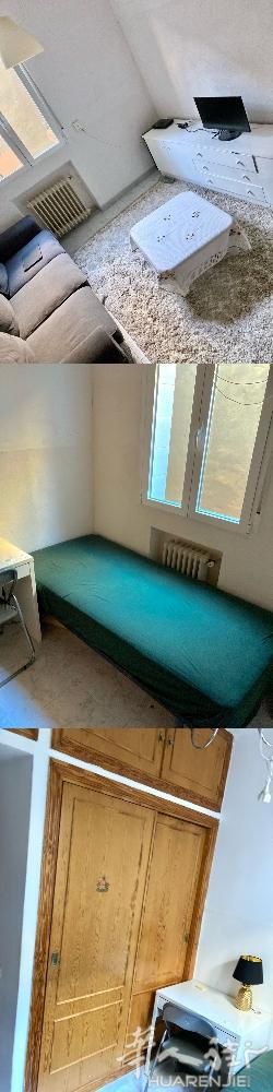 🏡马德里chamberi单间出租 区域非常安全!离大学城很近，步行可到达康普旅