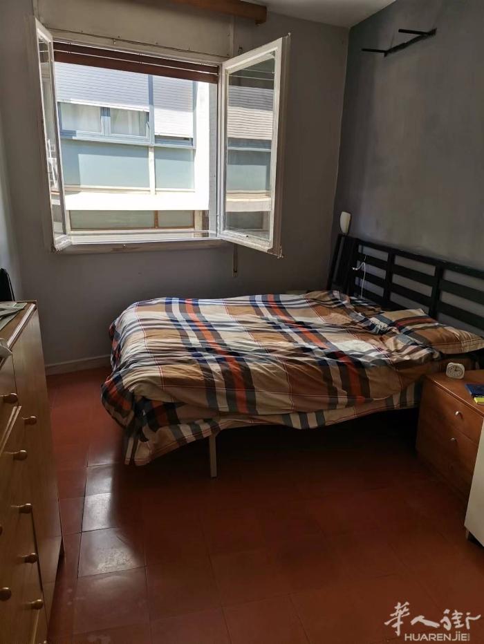 🏡巴塞单间出租近L7 putxet 站 巴塞罗那大使馆附近阳光大房间，朝街，
