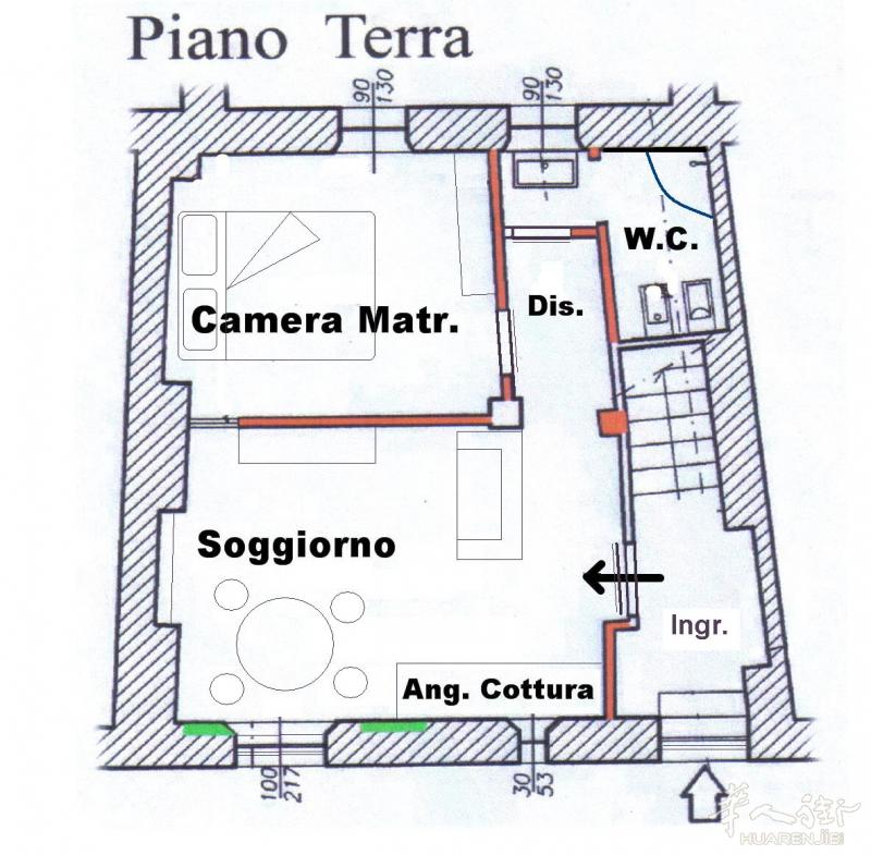 Pesaro Mare - appartamento 55 mq vendo - 90/130 mila euro