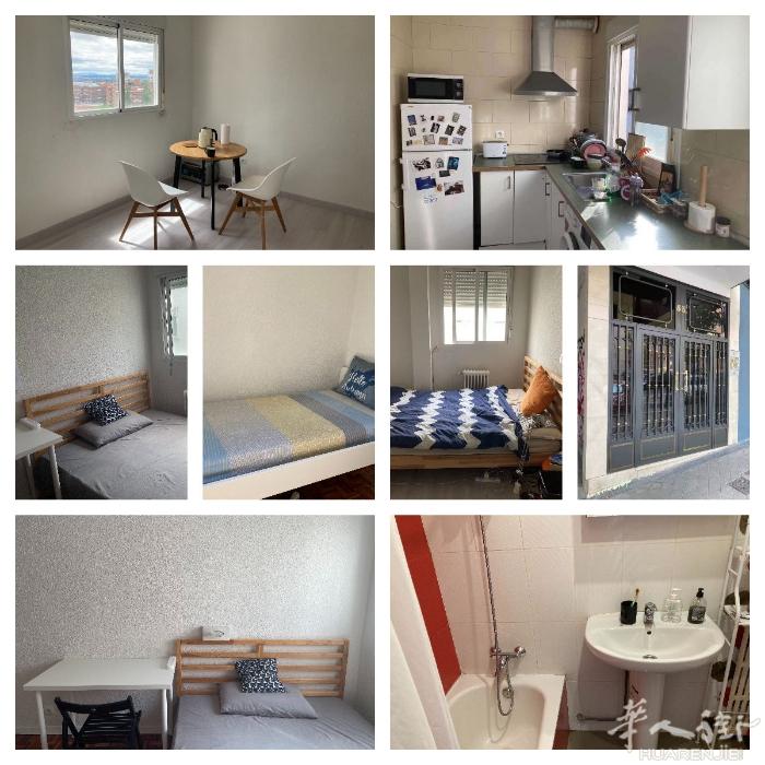 🏡马德里北部7号线Francos Rodríguez 单间出租，招长租，11月