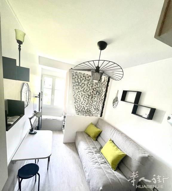 PARIS 16区·12平·studio·家具齐全·长租  820€ / 月