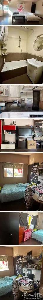 🏡马德里6线Lucero大床房10月起租 楼层2楼，地铁口出来5米（非常安全）