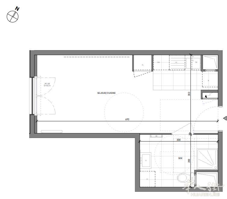 巴黎93省富人区Neuilly Plaisance市中心退回一套公寓自住价17万5