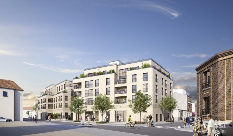 【93省 Aubervillier 新楼盘】 *地铁12号线步行仅6分钟* TVA5.5