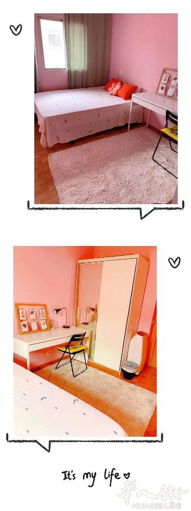 🏡马德里USERA地铁口全新装修 地铁口一分钟 大房间大床房出租  楼下就是亚