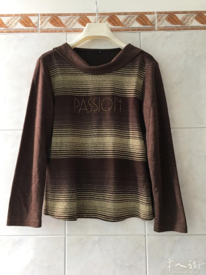 全新Passion秋装长袖上衣S-M号。有喜欢的请联系我，自取，不还价，不退货。