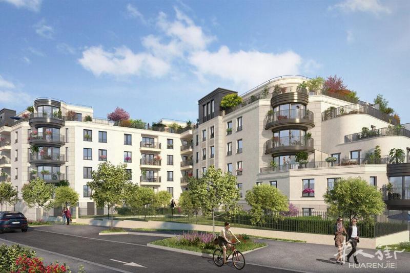 巴黎92省宜居好城Fontenay aux roses花园社区新房自住有增值税减免