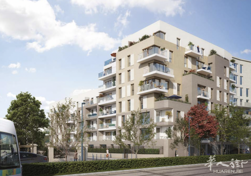 93省Bobigny新房🏠, 距离 Porte de Pantin 7 公里, 现代化新城市🌟 大套有TVA优惠