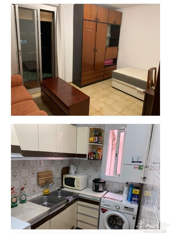 🏡巴塞单间出租，clot附近 家具齐全，带阳台，大衣柜 租金400全包,只租男