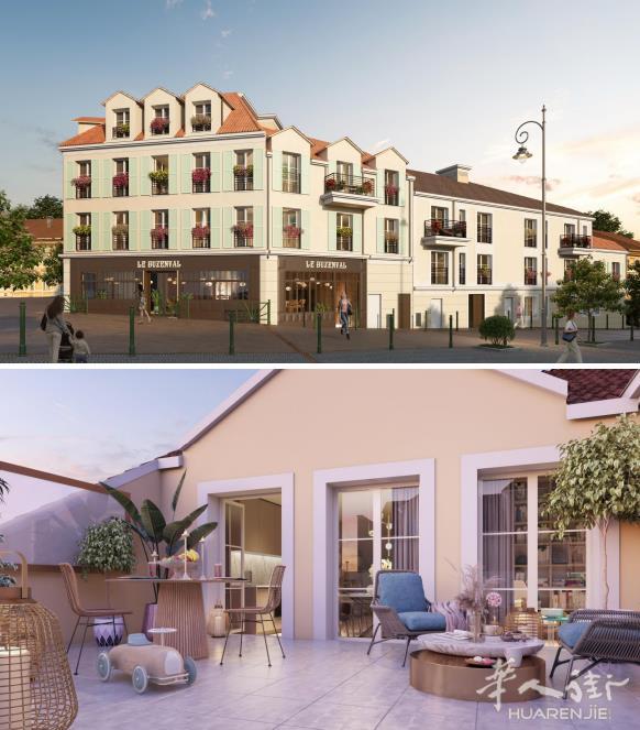 巴黎92省富人区学区Rueil-Malmaison洋房,有中文国际学校