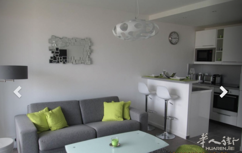LEVALLOIS-PERRET区32平的一室一厅家具齐全 需要工作合同，学生需要注册证明
