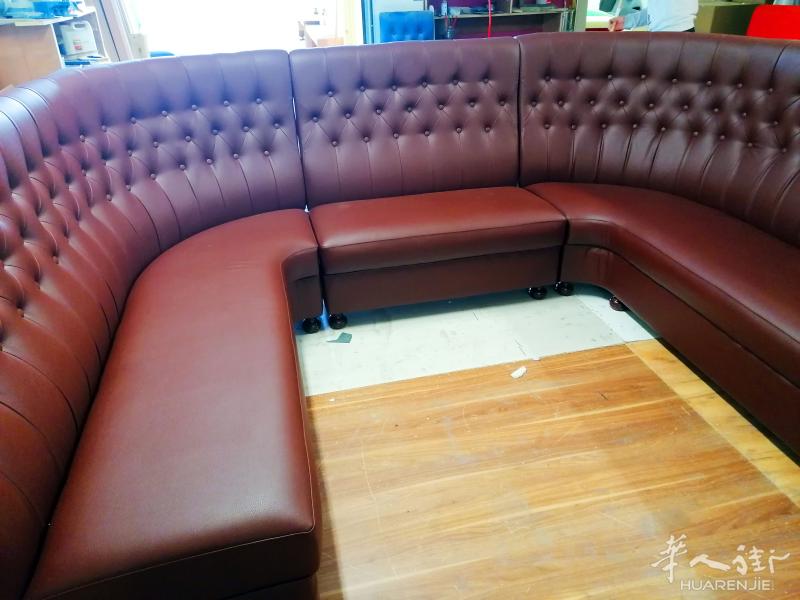 专业订制餐馆和酒吧沙发banquette以及翻新旧沙发