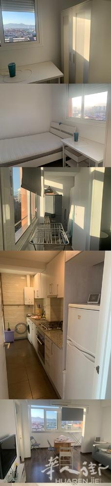 🏡巴塞单间出租，la pau附近，地铁口2分钟家里住的都是女生，阳光高层房 租