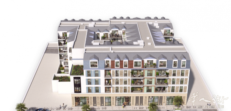 巴黎94省花园城市VILLIERS-SUR-MARNE市中心洋房,E线步行2分钟