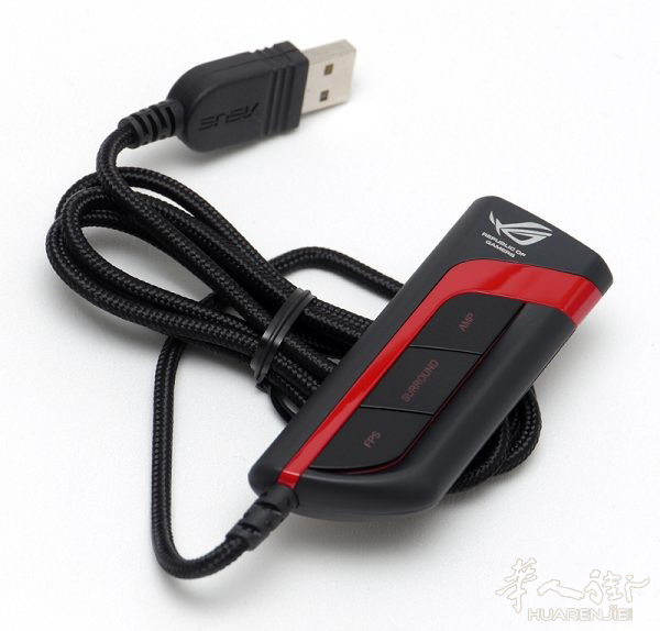 ROG Spitfire USB 音频处理器（即插即用免驱动电竞声卡）