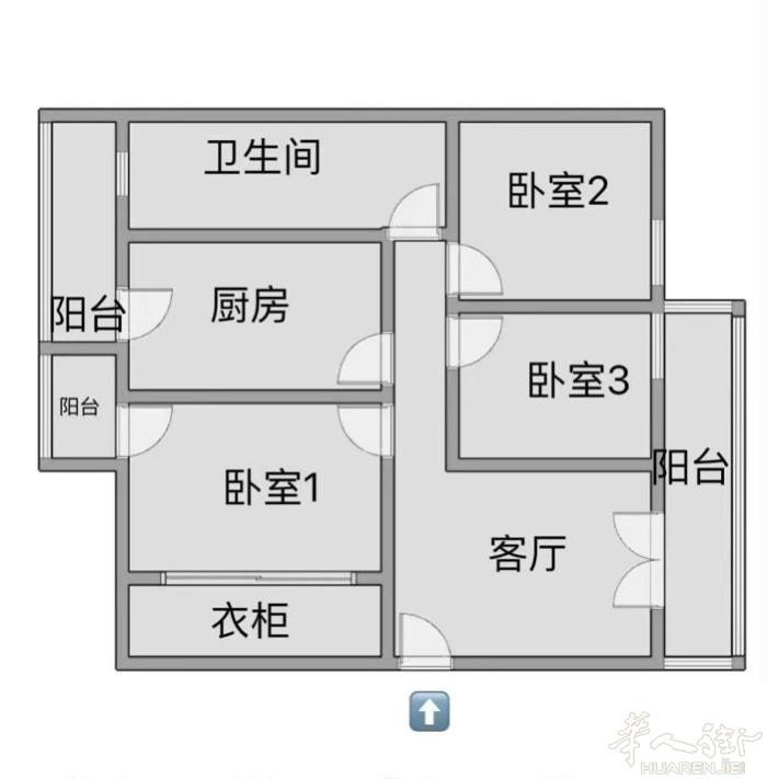 《马德里56号线Urgel 三室出租》 Urgel地铁口1分钟 三室一厅双阳台。