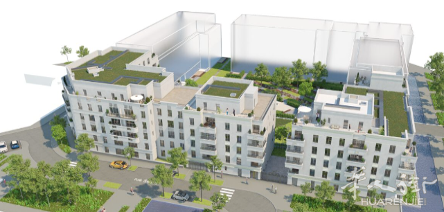 大巴黎92省Clamart新区住宅,花园社区带喷泉,欢迎联系咨询