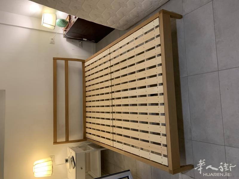 半价出MUJI橡木床，席梦思SIMONS品牌床垫