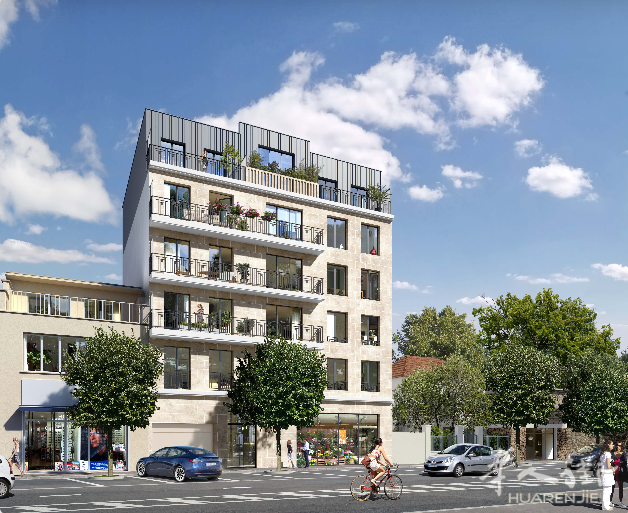 大巴黎94省宜居好城Champigny-sur-Marne 花园社区新房,Parc du Tremblay旁边,高尔夫球场