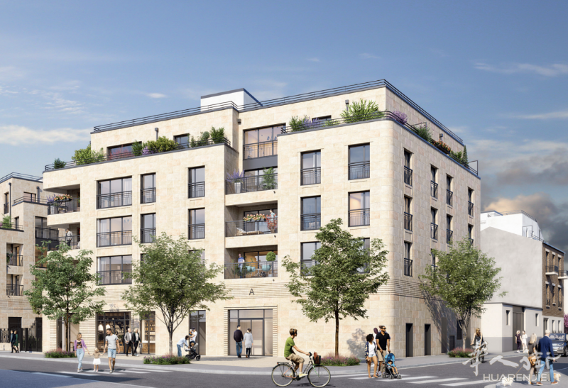 大巴黎93省Aubervilliers新房地铁房🏠, 紧邻小巴黎、Pantin和Saint-Denis, 地理位置优越, 交通便利🌟。