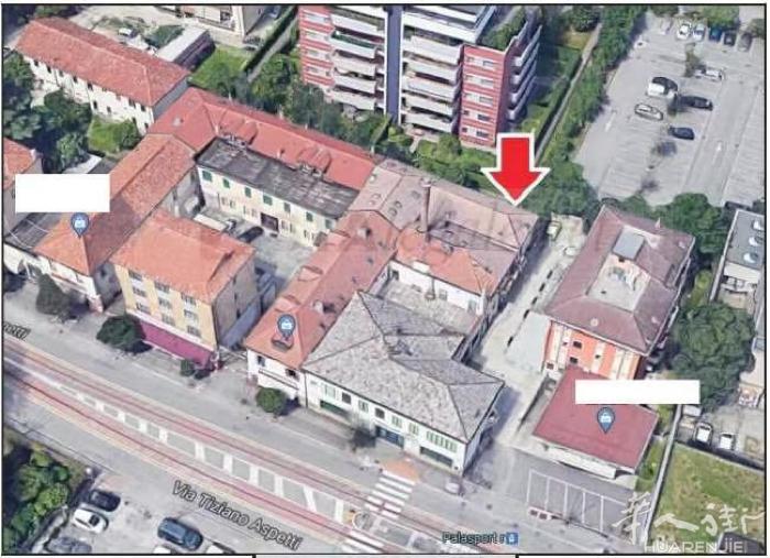 拍卖房 Padova PD火车站后面 公寓二楼 起拍价57750€ 2室1厅1卫