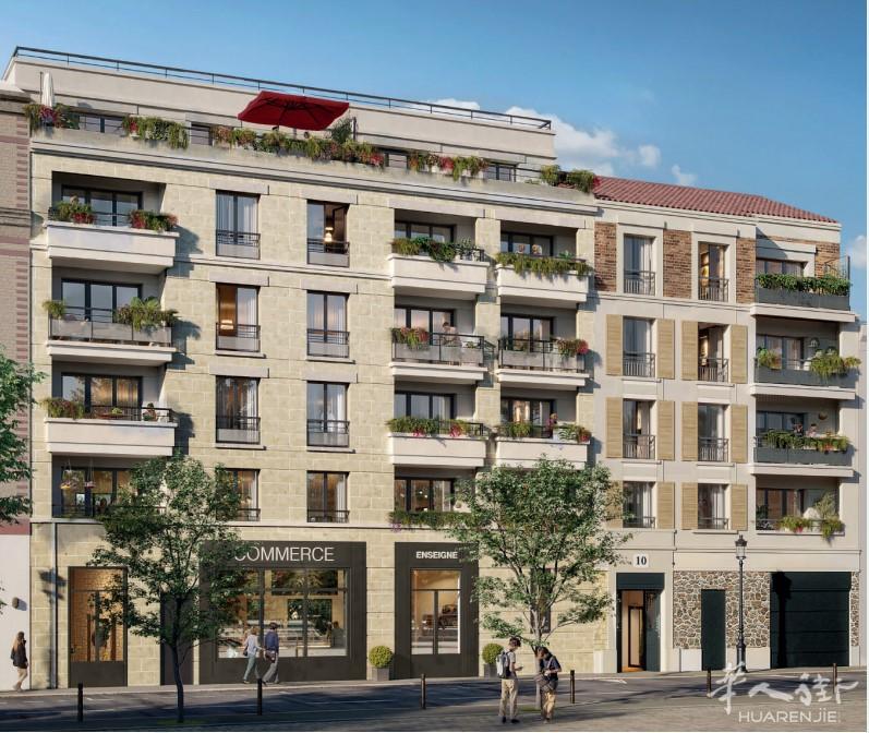 【93 Aubervilliers 新楼盘】地铁12号线 走路6分钟