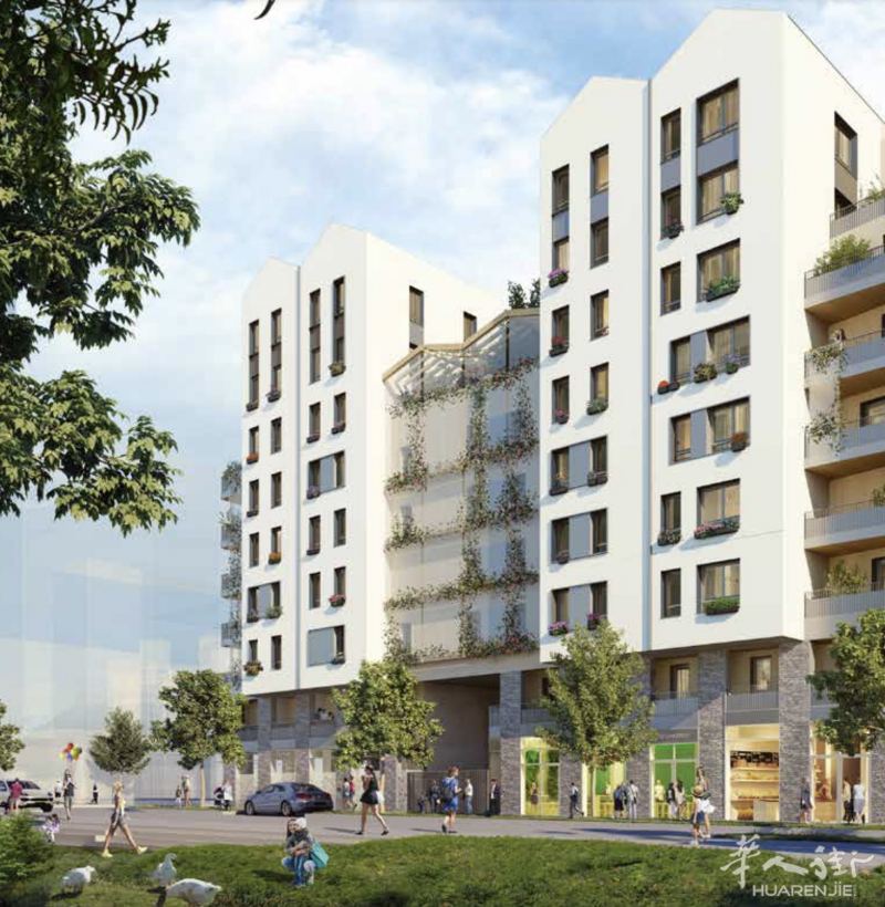 93省Aubervilliers新房🏠, 位于新生态区的中心, 明年就交房