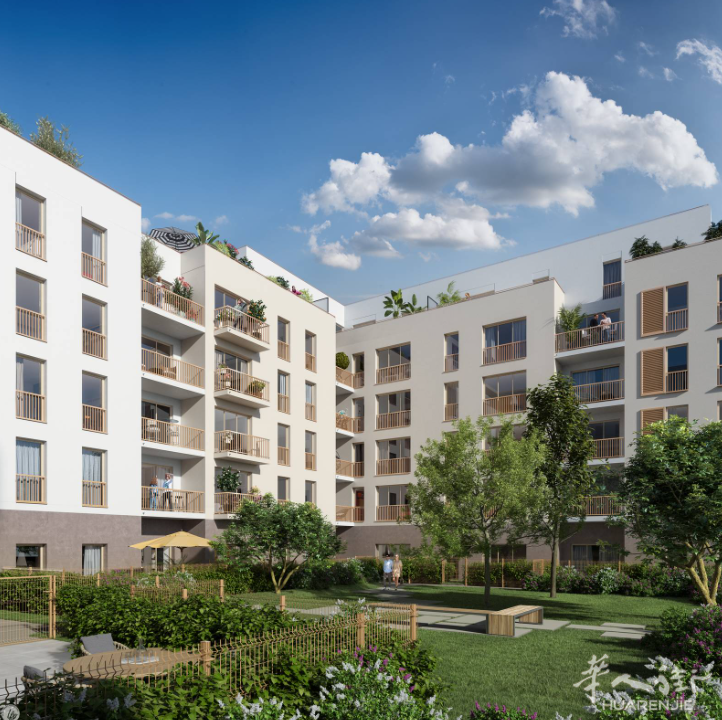 巴黎92省富人区Rueil-Malmaison马上交房的四房一厅！家庭自住好房不容错过