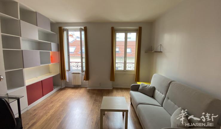 PARIS 20区·27平·studio·家具齐全·长租 1050€ / 月   起租时间 : 2023-03-03 Réf: 189105