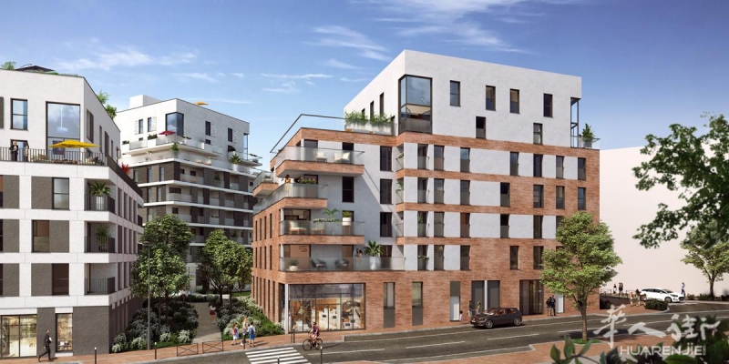 错过一期不要错过二期!巴黎94省Fontenay sous bois 花园社区,自住有增值税减免