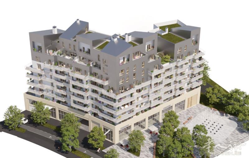 巴黎94省Créteil新房，步行7分钟到地铁8号线，还有地铁15号线