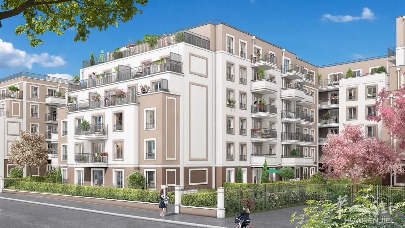 95 近快线C  新楼盘 FRANCONVILLE 到巴黎北站20分钟 H线 直达  交通方便 近高速A15