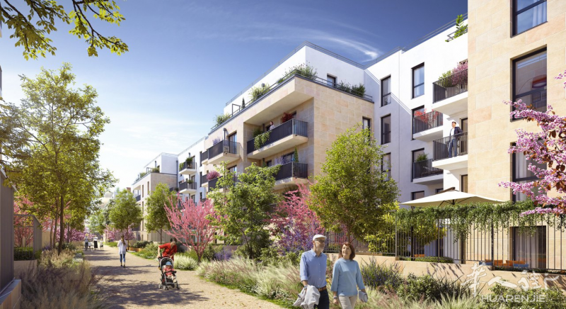Aubervilliers市中心双地铁房两室一厅自住价28万起，先到先得！