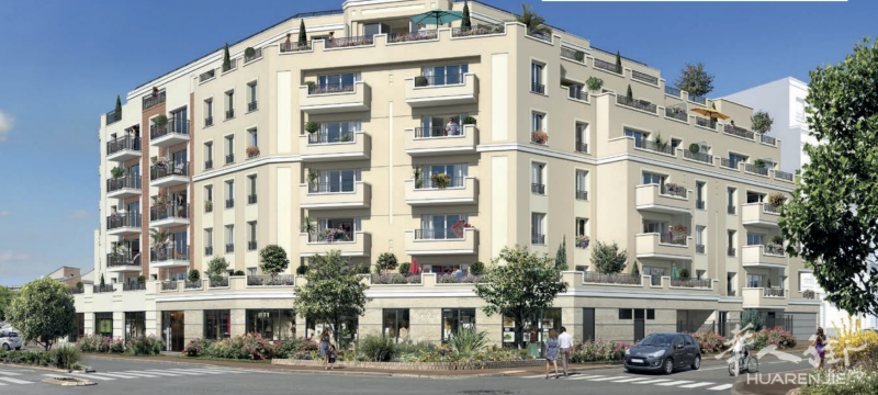 大巴黎93省Gagny 新房🏠, 近快线RER E🚄, 仅650米