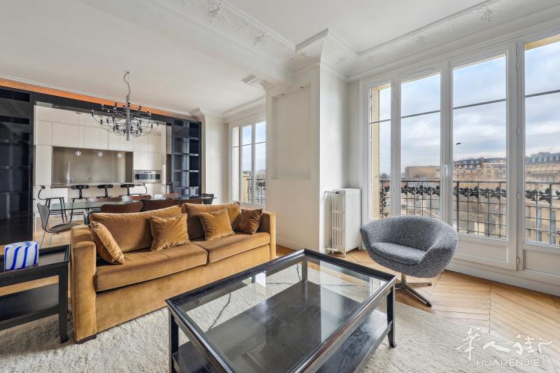 📣大巴黎92富人区Neuilly-sur-Seine精品三居室公寓待租 - rue Frédéric Passy