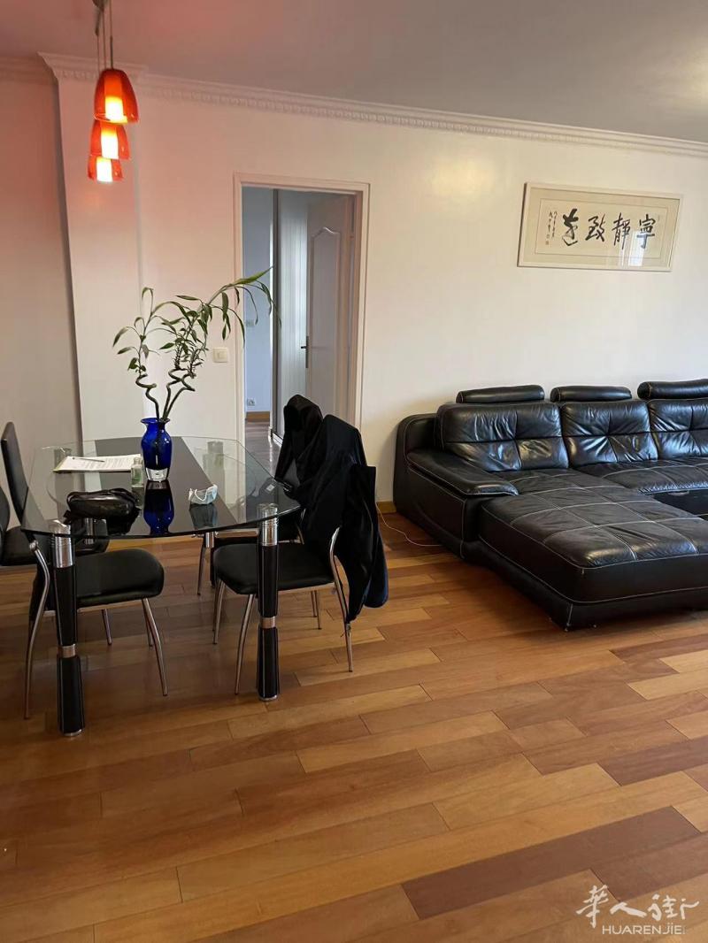 【区分】：93省,Bagnolet(93170) (ID：189013) 83平的 公寓,3室1厅  家具齐全