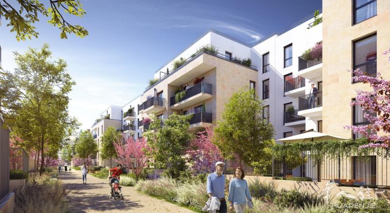 Aubervilliers市中心双地铁新楼盘,步行5分钟到运河边