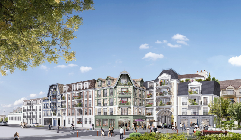 巴黎94省VILLIERS-SUR-MARNE市中心洋房,自住有TVA5.5%,E线步行8分钟